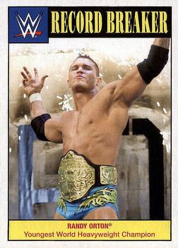 2016 Topps WWE Heritage - Record Breakers #7 Randy Orton Front