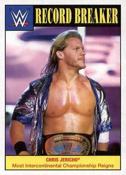 2016 Topps WWE Heritage - Record Breakers #10 Chris Jericho Front