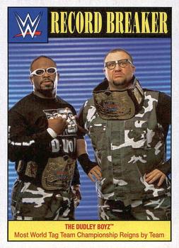 2016 Topps WWE Heritage - Record Breakers #15 The Dudley Boyz Front