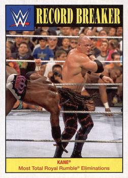 2016 Topps WWE Heritage - Record Breakers #27 Kane Front