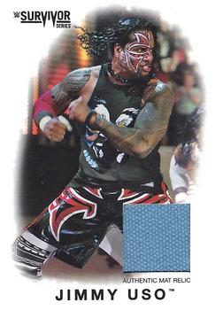 2016 Topps WWE Heritage - Survivor Series 2015 Mat Relic #NNO Jimmy Uso Front
