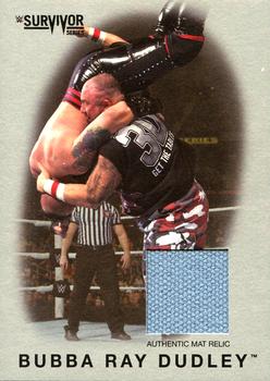 2016 Topps WWE Heritage - Survivor Series 2015 Mat Relic Silver #NNO Bubba Ray Dudley Front