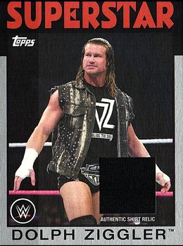 2016 Topps WWE Heritage - Swatch Shirt Relic Silver #NNO Dolph Ziggler Front