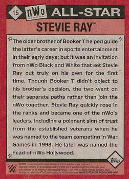 2015 Topps WWE Heritage nWo Tribute #40 Stevie Ray 