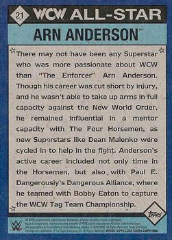 2016 Topps WWE Heritage - WCW/nWo All-Stars #21 Arn Anderson Back