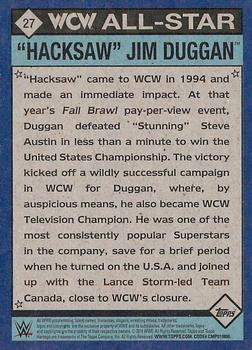2016 Topps WWE Heritage - WCW/nWo All-Stars #27 Jim Duggan Back