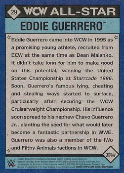 2016 Topps WWE Heritage - WCW/nWo All-Stars #29 Eddie Guerrero Back