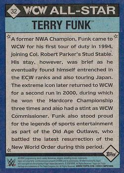 2016 Topps WWE Heritage - WCW/nWo All-Stars #32 Terry Funk Back