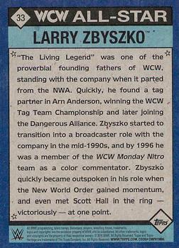 2016 Topps WWE Heritage - WCW/nWo All-Stars #33 Larry Zbyszko Back