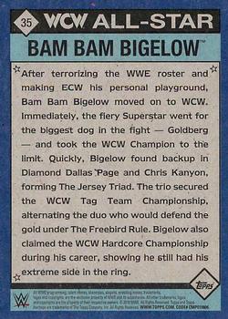 2016 Topps WWE Heritage - WCW/nWo All-Stars #35 Bam Bam Bigelow Back