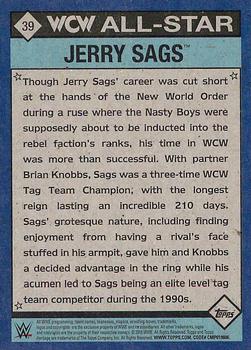 2016 Topps WWE Heritage - WCW/nWo All-Stars #39 Jerry Sags Back