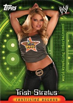 2006 Topps WWE Insider English (UK) #38 Trish Stratus Front