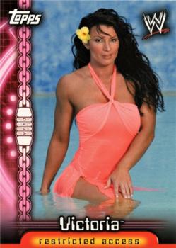 2006 Topps WWE Insider English (UK) - Divas #D12 Victoria Front