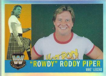 2006 Topps Heritage Chrome WWE - Refractors #85 Rowdy Roddy Piper Front