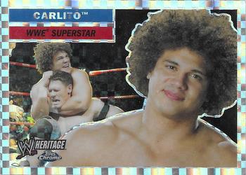 2006 Topps Heritage Chrome WWE - X-Refractors #3 Carlito Front