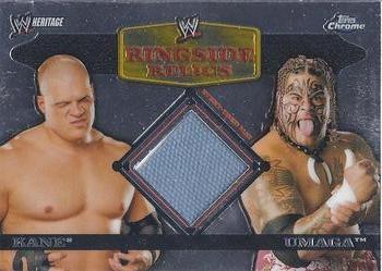 2007 Topps Chrome Heritage II WWE - Ring Side Relics #NNO Kane / Umaga Front