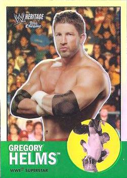 2007 Topps Chrome Heritage II WWE - Refractors #8 Gregory Helms Front
