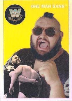 2007 Topps Chrome Heritage II WWE - Refractors #73 One Man Gang Front