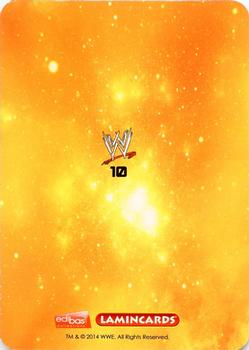 2014 Edibas WWE Lamincards #10 Big Show Back