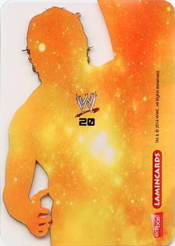 2014 Edibas WWE Lamincards #20 Daniel Bryan Back