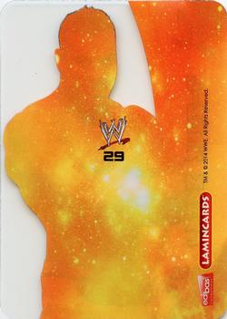 2014 Edibas WWE Lamincards #29 Jinder Mahal Back