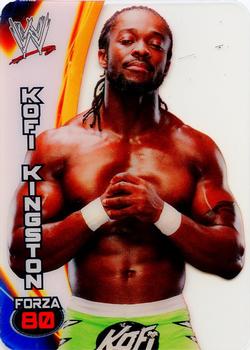 2014 Edibas WWE Lamincards #36 Kofi Kingston Front