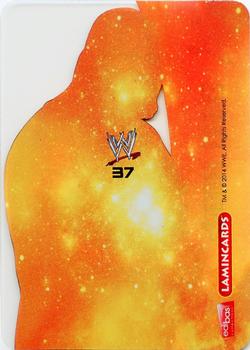 2014 Edibas WWE Lamincards #37 Mark Henry Back