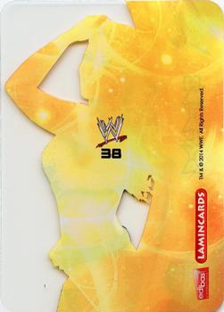 2014 Edibas WWE Lamincards #38 Natalya Back