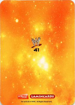 2014 Edibas WWE Lamincards #41 Rey Mysterio Back