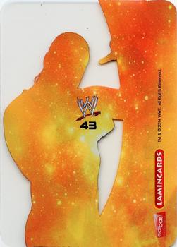 2014 Edibas WWE Lamincards #43 Rob Van Dam Back