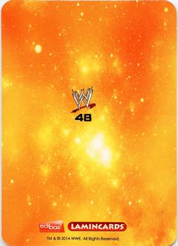 2014 Edibas WWE Lamincards #48 Sheamus Back