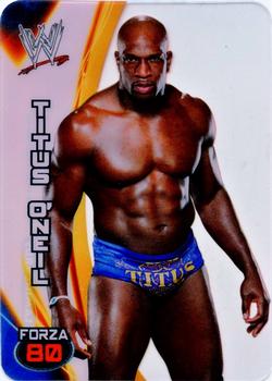 2014 Edibas WWE Lamincards #56 Titus O'Neil Front