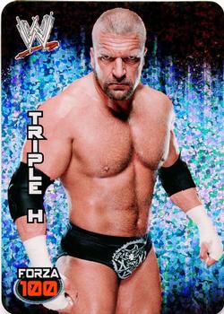 2014 Edibas WWE Lamincards #58 Triple H Front