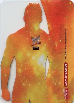 2014 Edibas WWE Lamincards #62 Zack Ryder Back