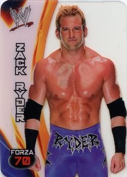 2014 Edibas WWE Lamincards #62 Zack Ryder Front