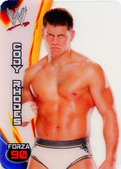 2014 Edibas WWE Lamincards #69 Cody Rhodes Front