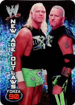 2014 Edibas WWE Lamincards #78 New Age Outlaws Front