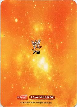 2014 Edibas WWE Lamincards #79 The Bella Twins Back