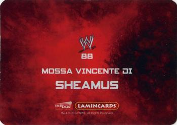 2014 Edibas WWE Lamincards #88 Sheamus Back