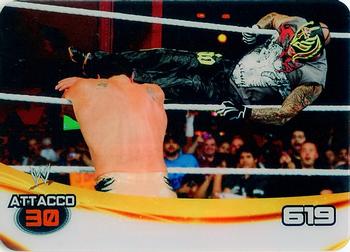 2014 Edibas WWE Lamincards #94 Rey Mysterio Front