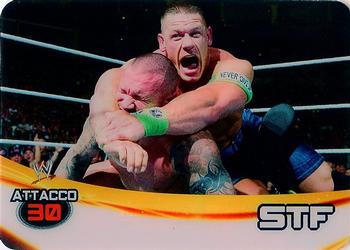 2014 Edibas WWE Lamincards #109 John Cena Front