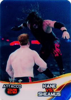 2014 Edibas WWE Lamincards #132 Kane / Sheamus Front