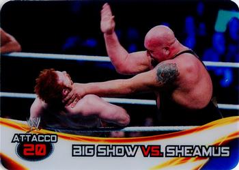 2014 Edibas WWE Lamincards #135 Big Show / Sheamus Front