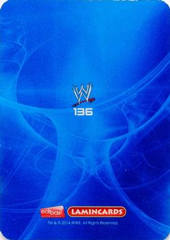 2014 Edibas WWE Lamincards #136 Bray Wyatt / Daniel Bryan Back