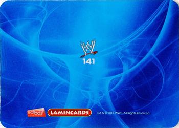 2014 Edibas WWE Lamincards #141 Triple H / Brock Lesnar Back