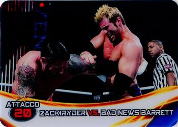 2014 Edibas WWE Lamincards #147 Zack Ryder / Bad News Barrett Front