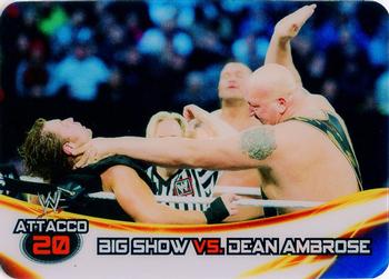 2014 Edibas WWE Lamincards #149 Big Show / Dean Ambrose Front