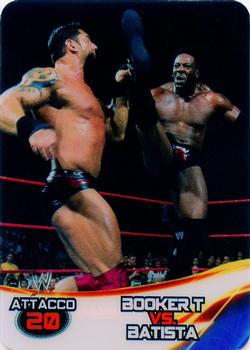 2014 Edibas WWE Lamincards #153 Booker T / Batista Front