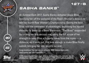 2016 Topps Now WWE #127-B Sasha Banks Back