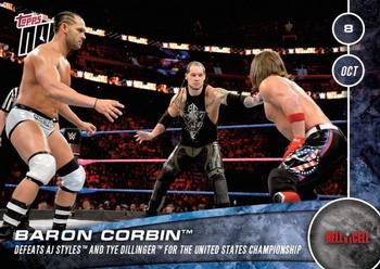 2016 Topps Now WWE #142 Baron Corbin Front